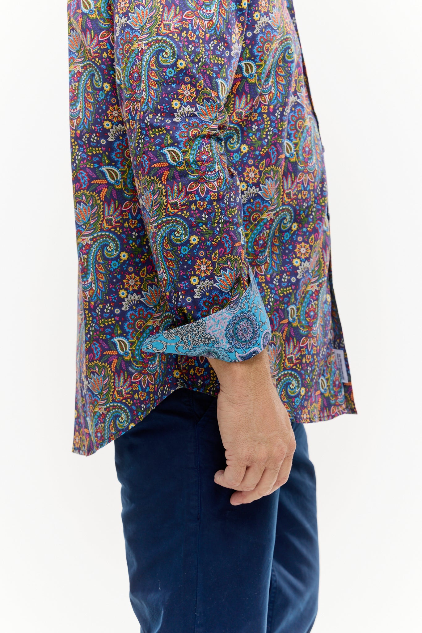 PAISLEY INK SHIRT-David Smith Australia