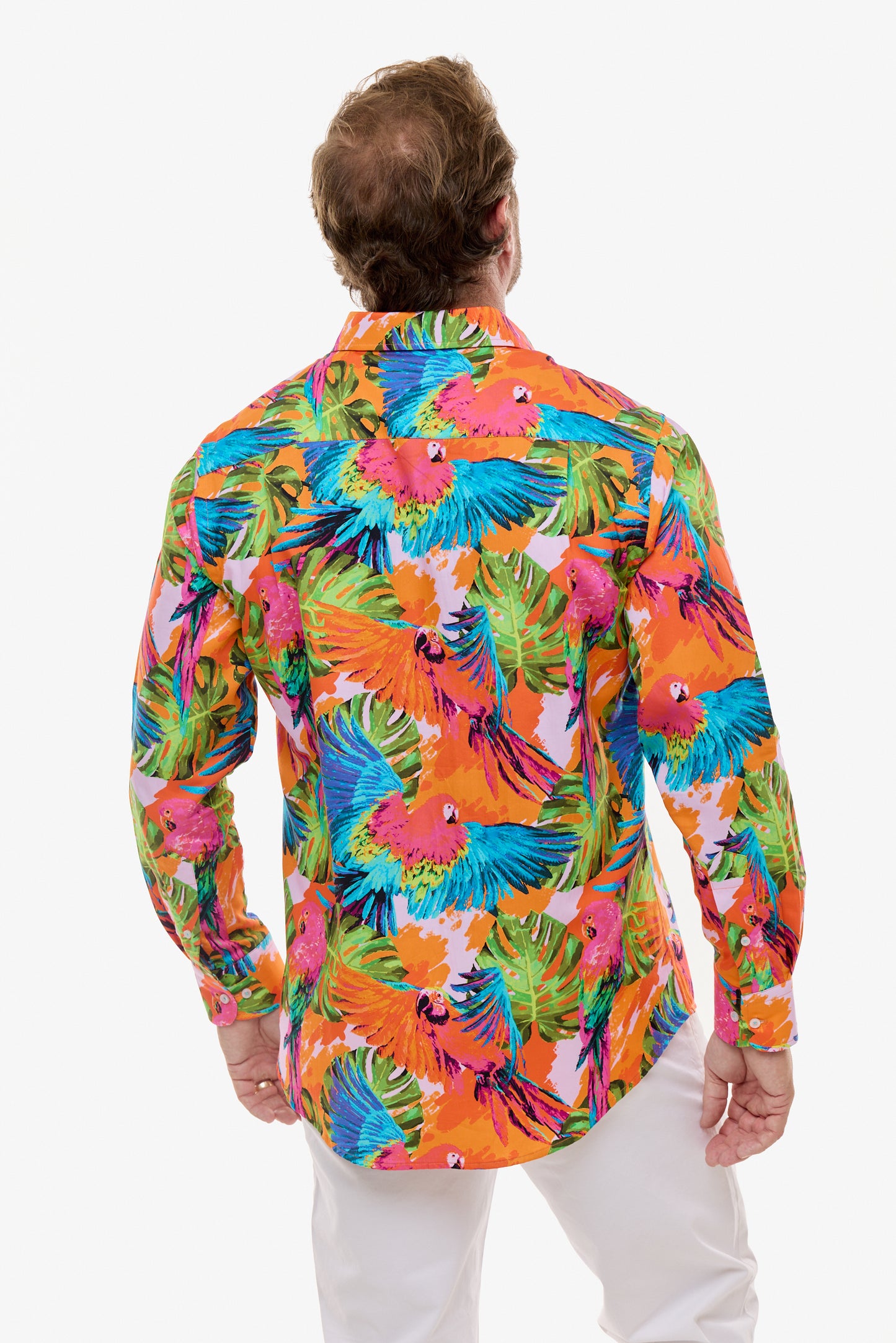 PINK PARROT SHIRT