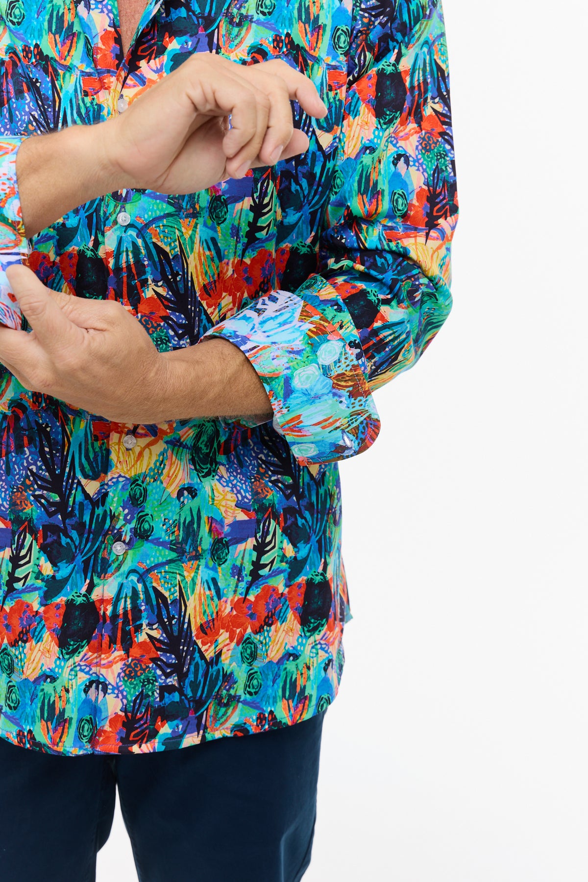 CORAL SHIRT MARINE