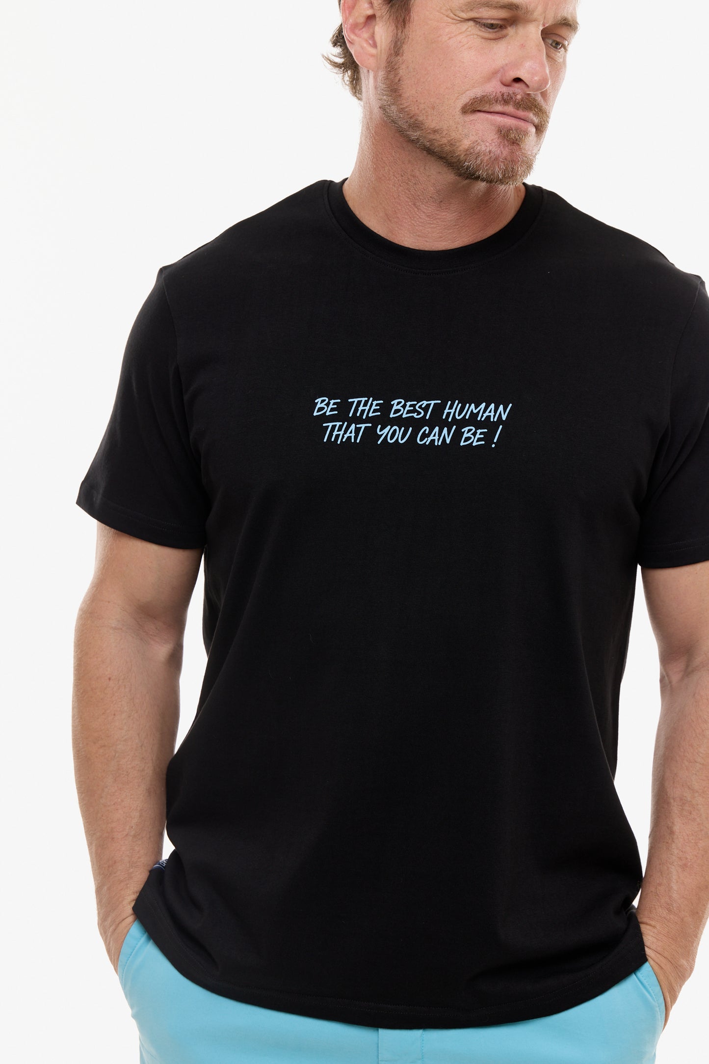 BEST HUMAN T-SHIRT BLACK