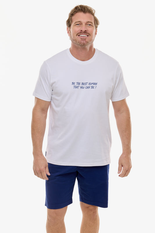 BEST HUMAN T-SHIRT WHITE