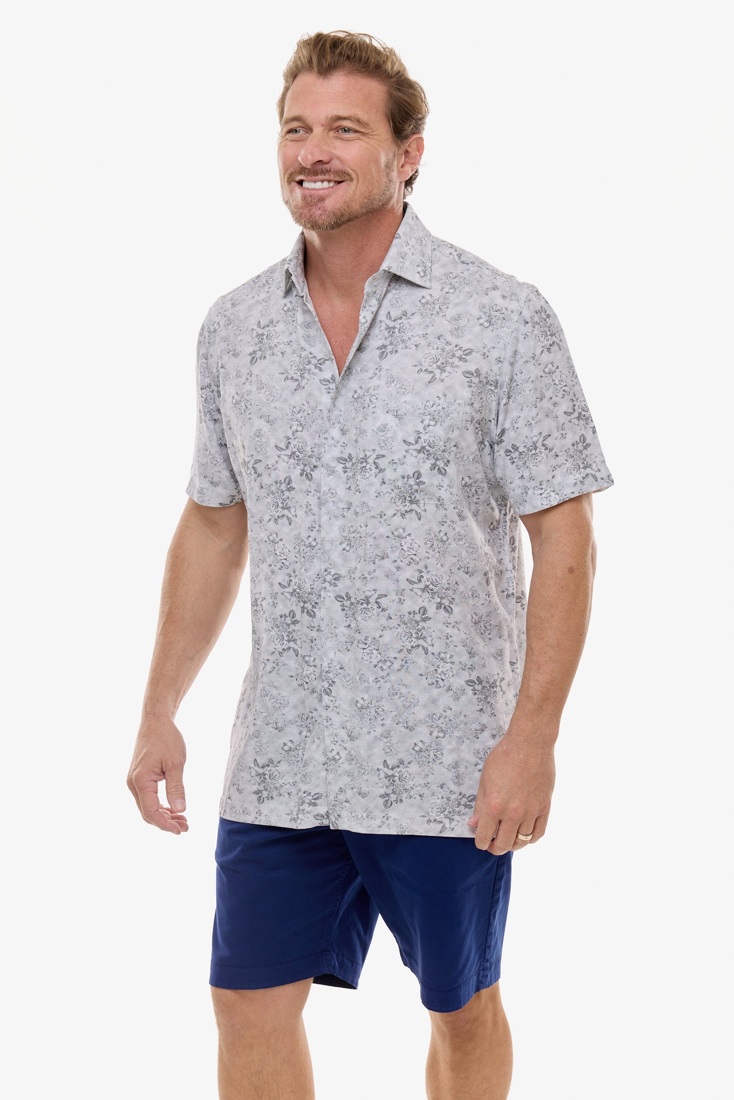 CAPRI SHIRT WHITE FLORAL
