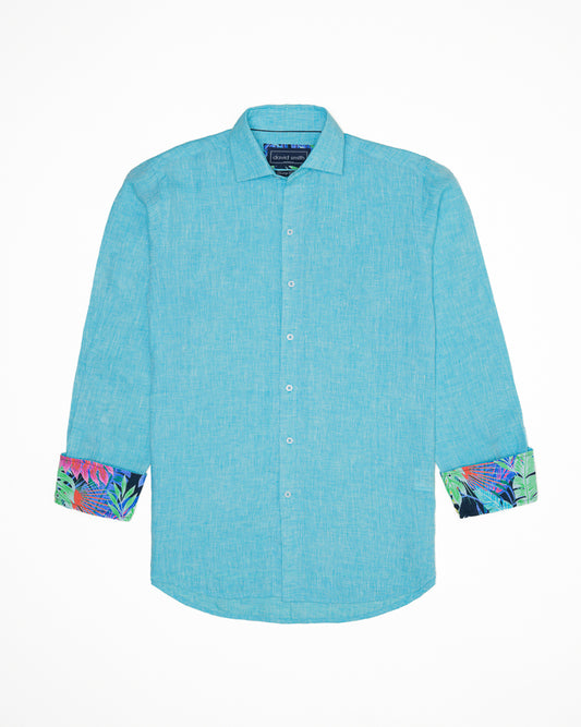 LANIKAI LINEN AQUAMARINE