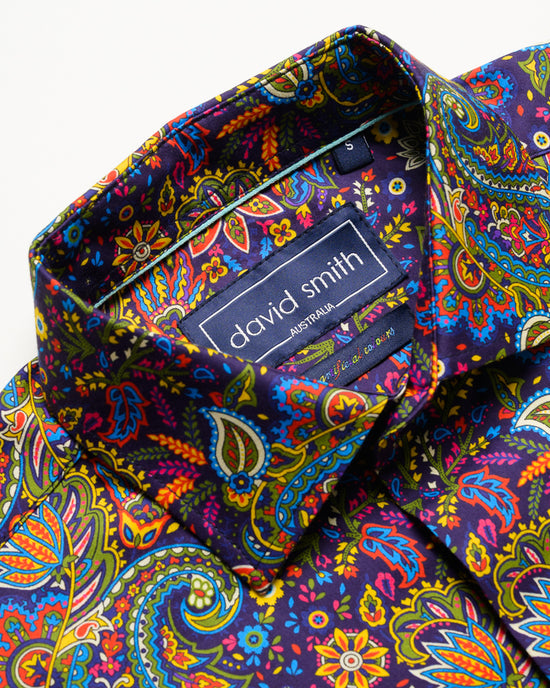 PAISLEY INK SHIRT