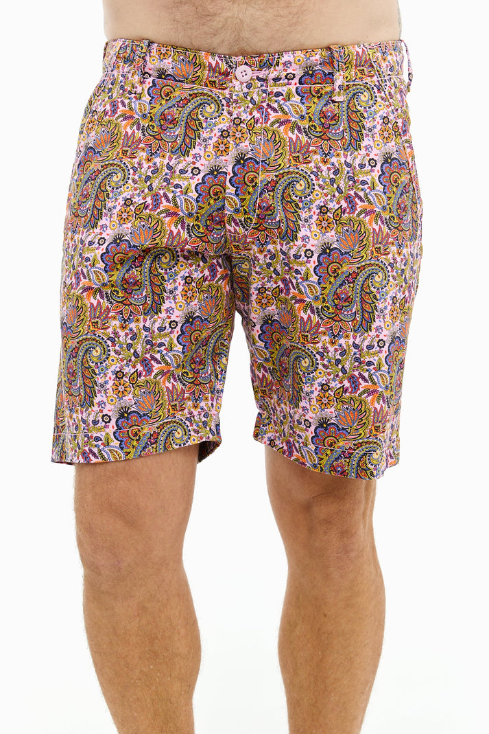 REEF PAISLEY SHORT FLAMINGO