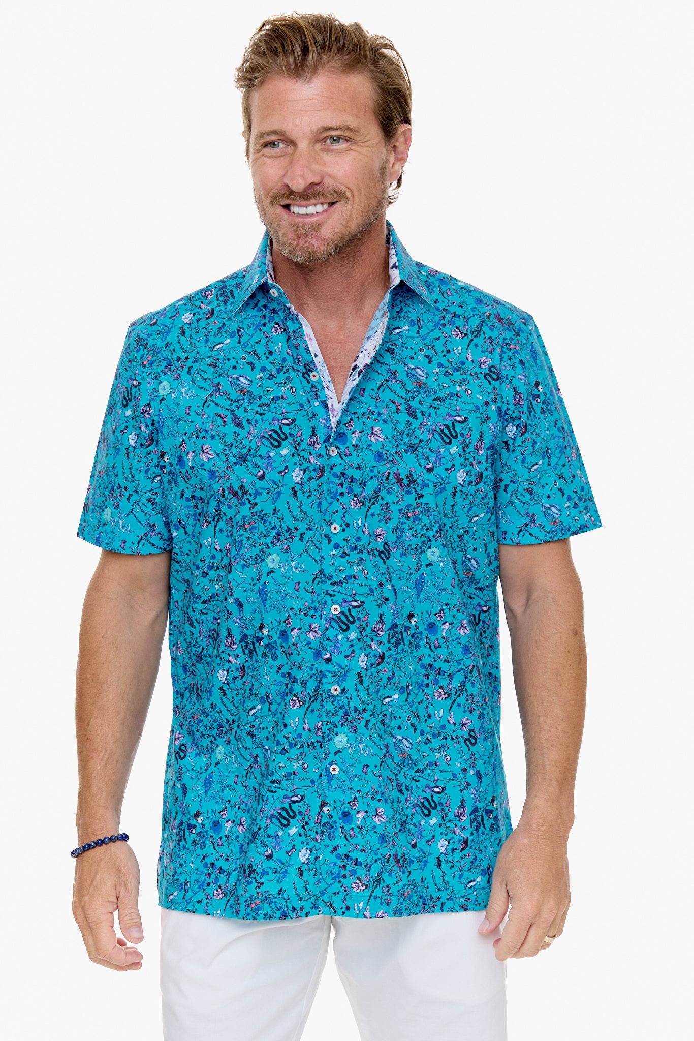 LAGOONA SHIRT SHORT SLEEVE-David Smith Australia
