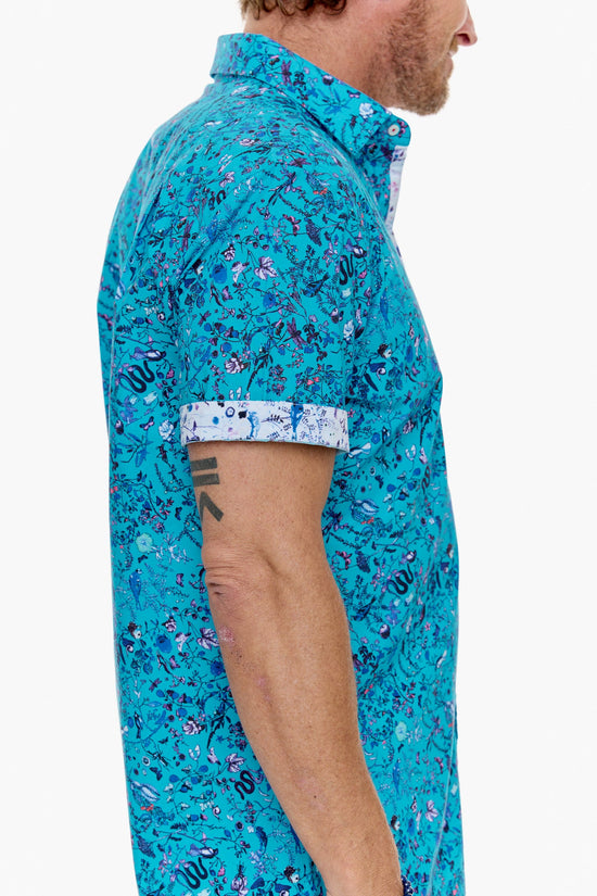 LAGOONA SHIRT SHORT SLEEVE-David Smith Australia