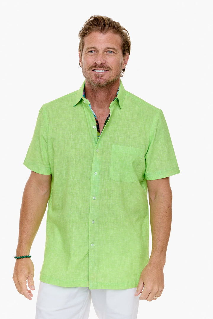 CAYMAN SILCOTT SHIRT APPLE-David Smith Australia