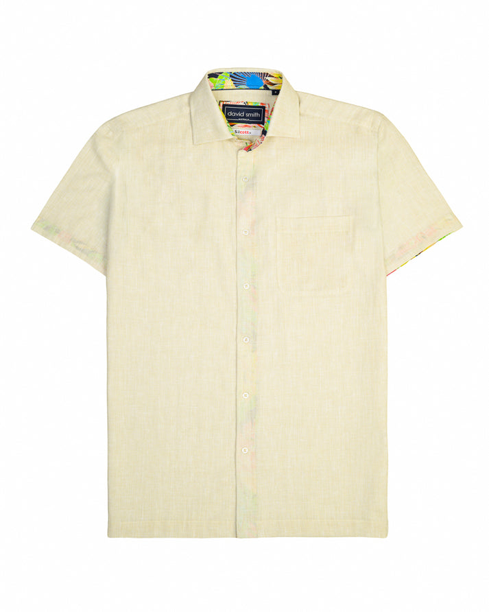 CAYMAN SILCOTT SHIRT FLAX