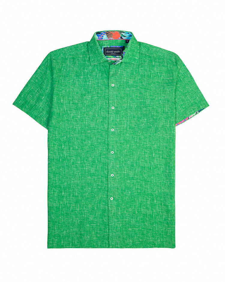 CAYMAN SILCOTT SHIRT JADE
