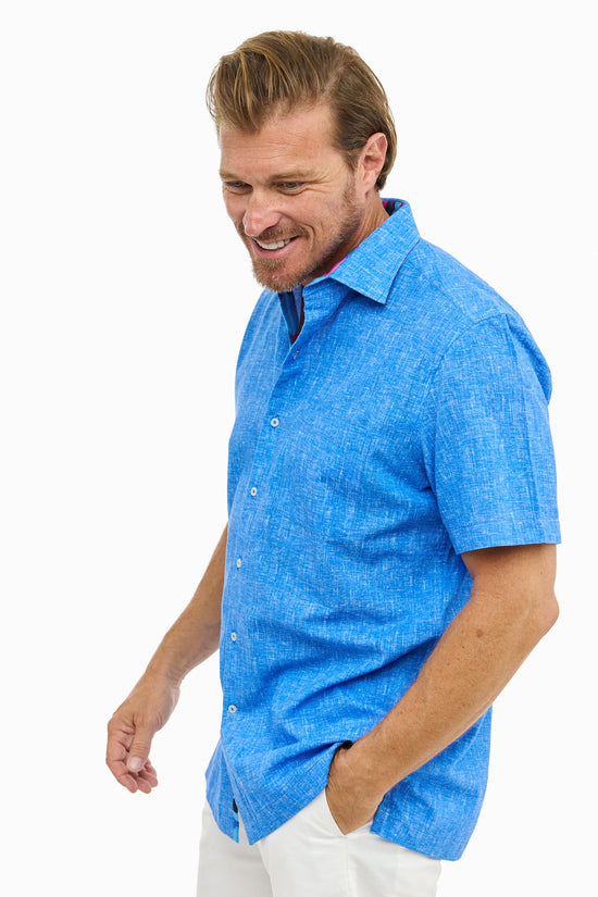 CAYMAN SILCOTT SHIRT OCEAN-David Smith Australia