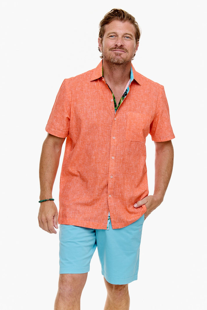 CAYMAN SILCOTT SHIRT ORANGE