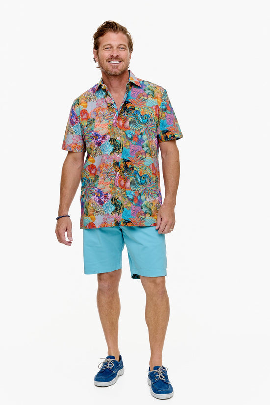 PLUME SHIRT SHORT SLEEVE-David Smith Australia