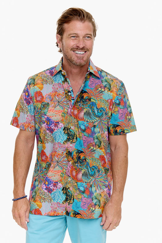 PLUME SHIRT SHORT SLEEVE-David Smith Australia