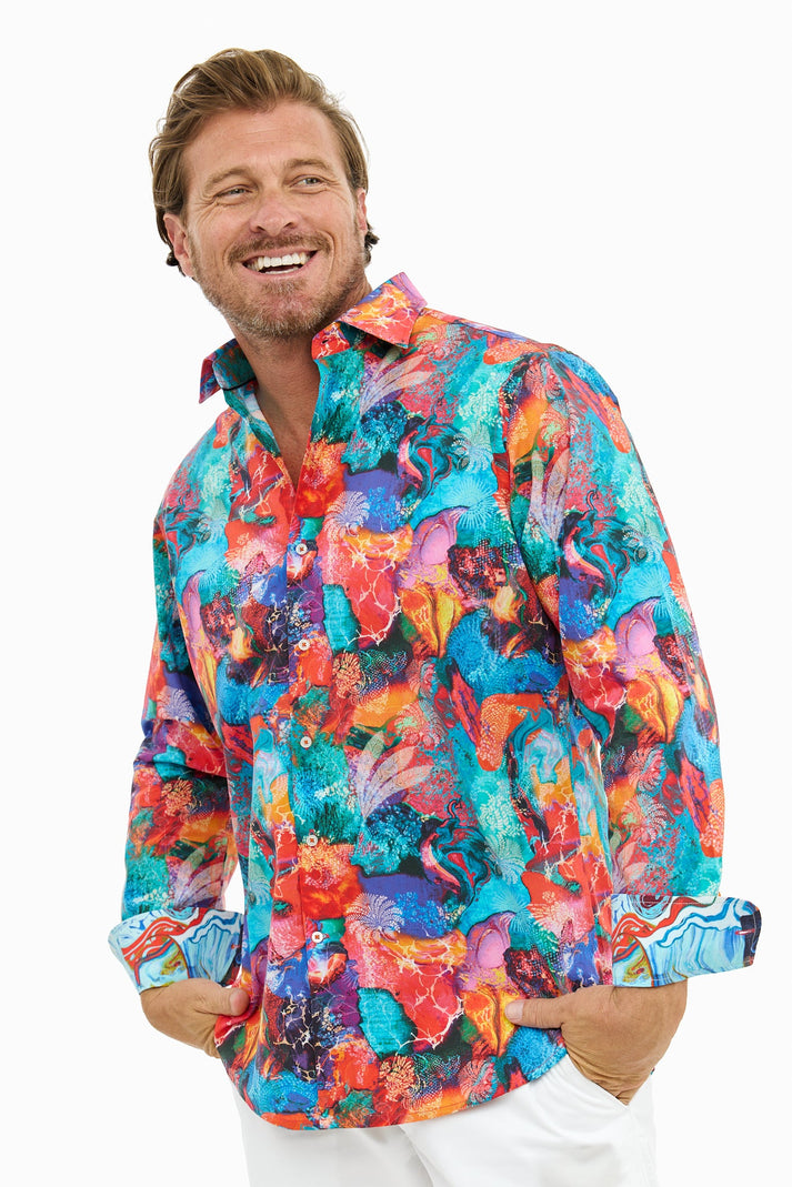 SPLASH ABSTRACT SHIRT