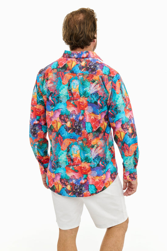 SPLASH ABSTRACT SHIRT-David Smith Australia