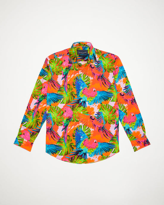 PINK PARROT SHIRT