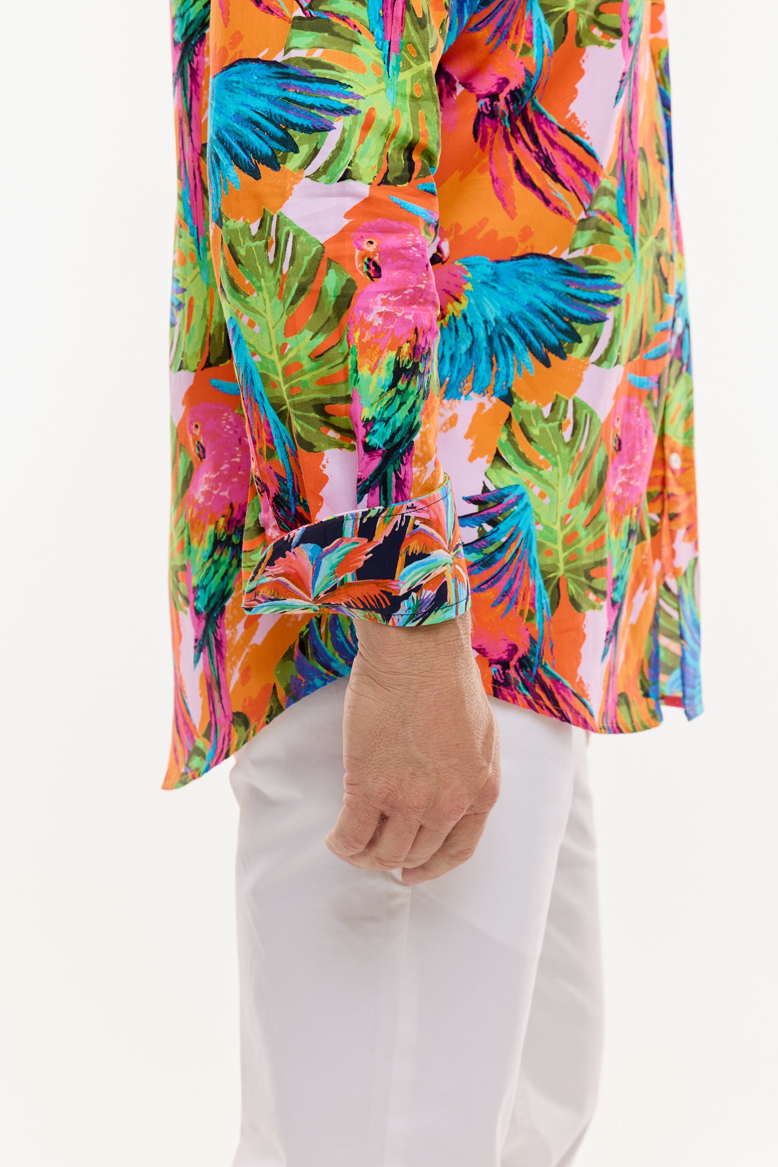 PINK PARROT SHIRT