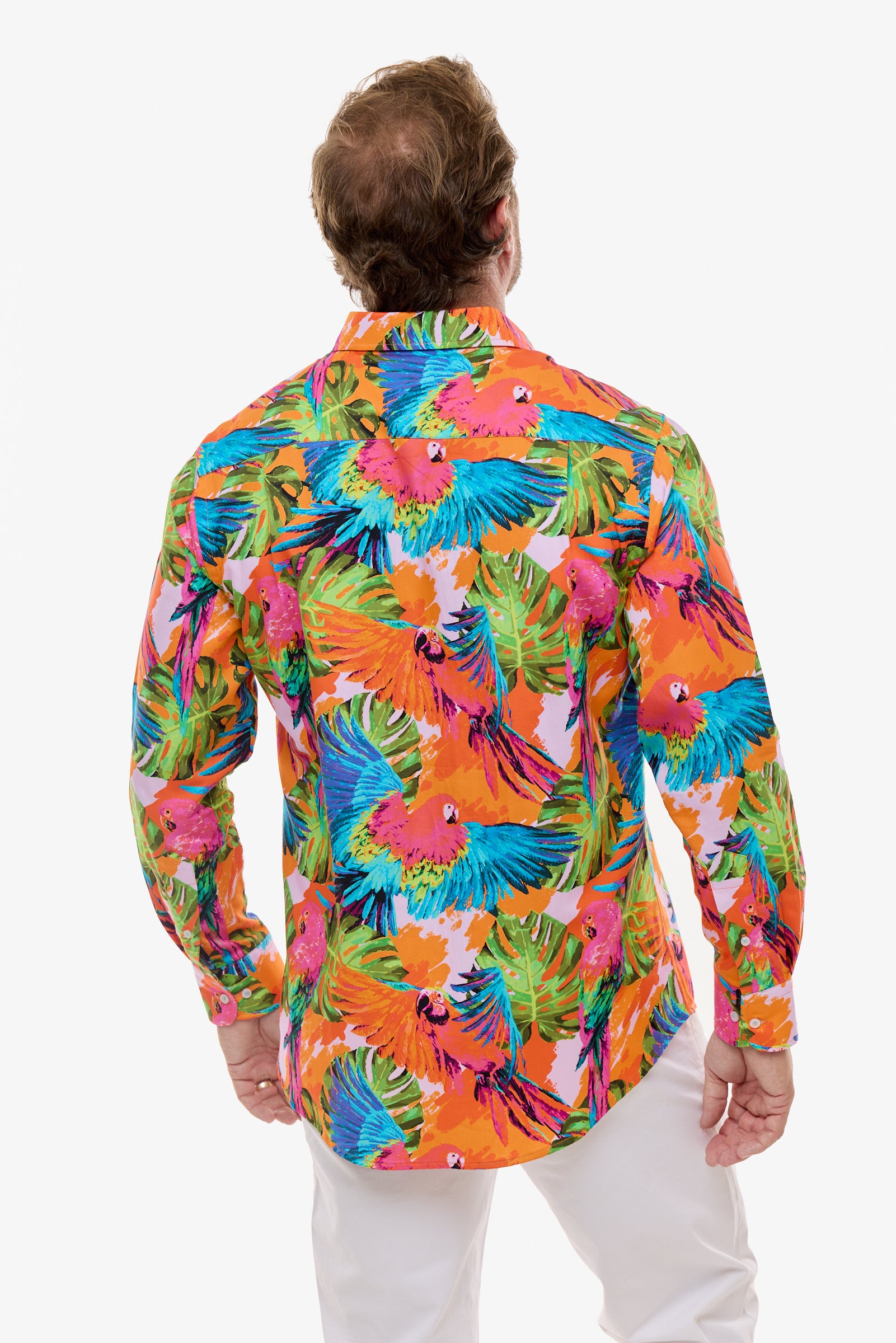 PINK PARROT SHIRT
