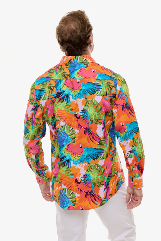 PINK PARROT SHIRT