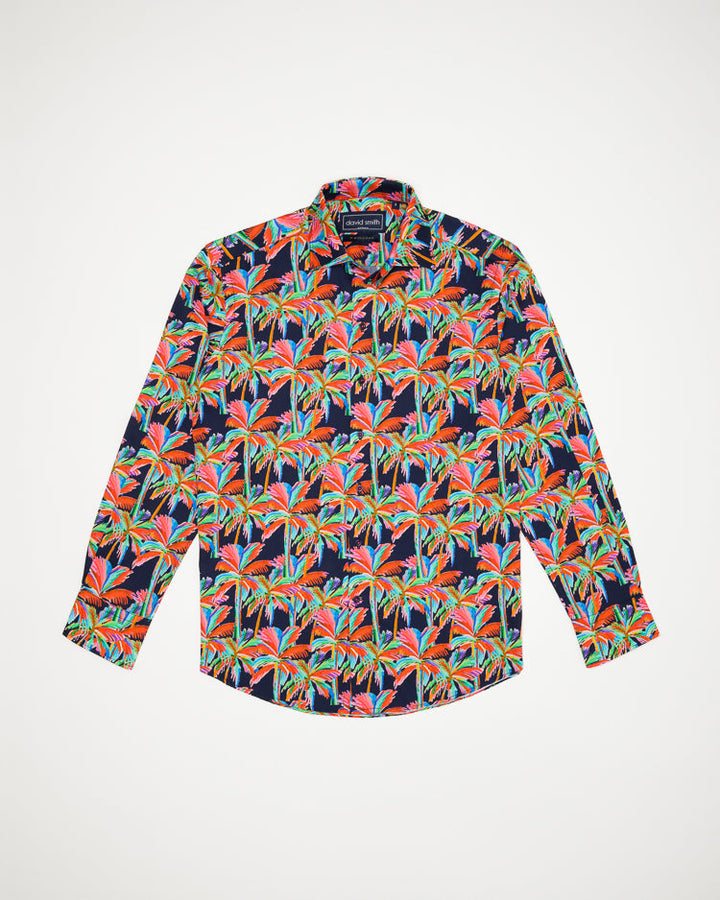 MIDNIGHT PALM SHIRT