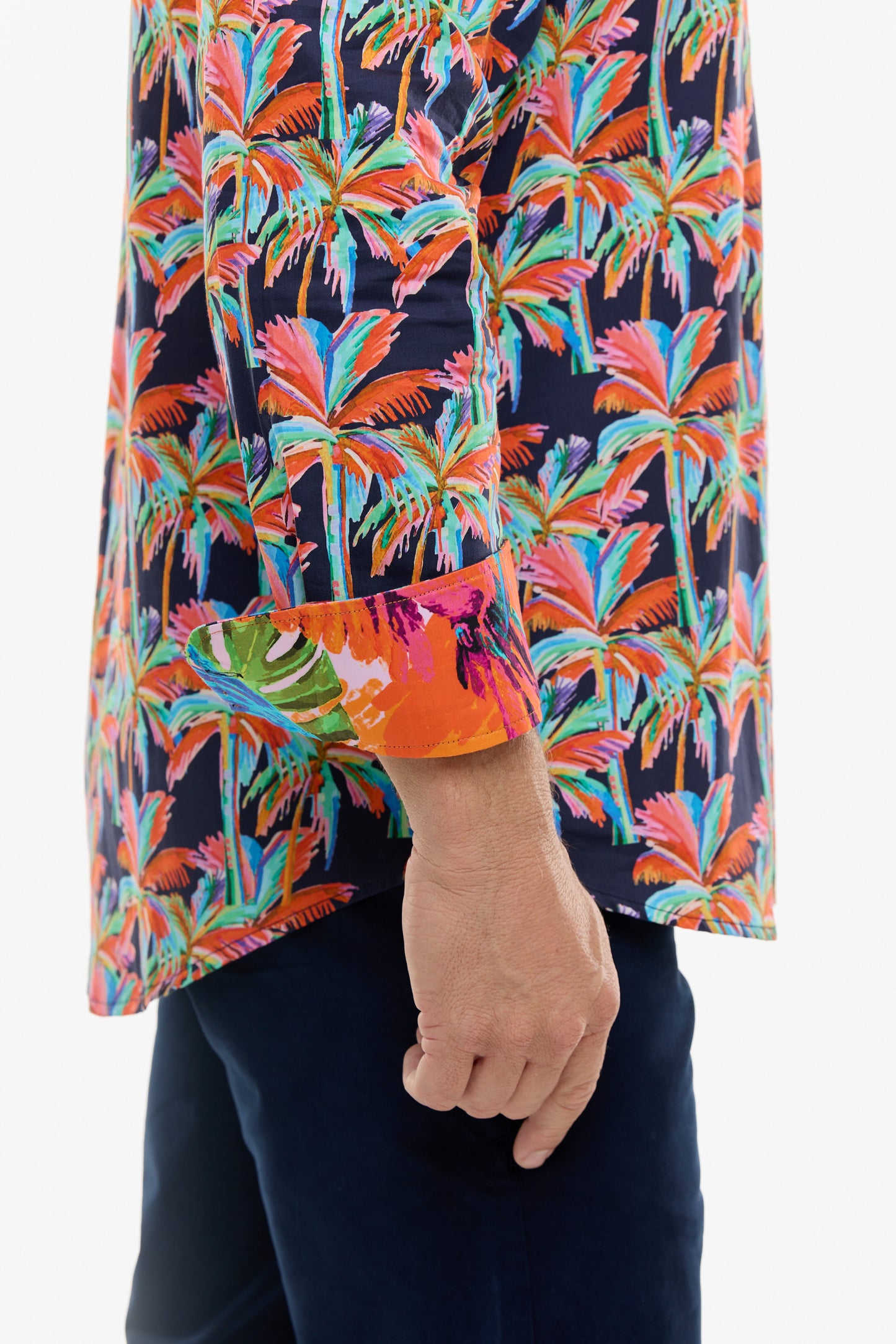 MIDNIGHT PALM SHIRT