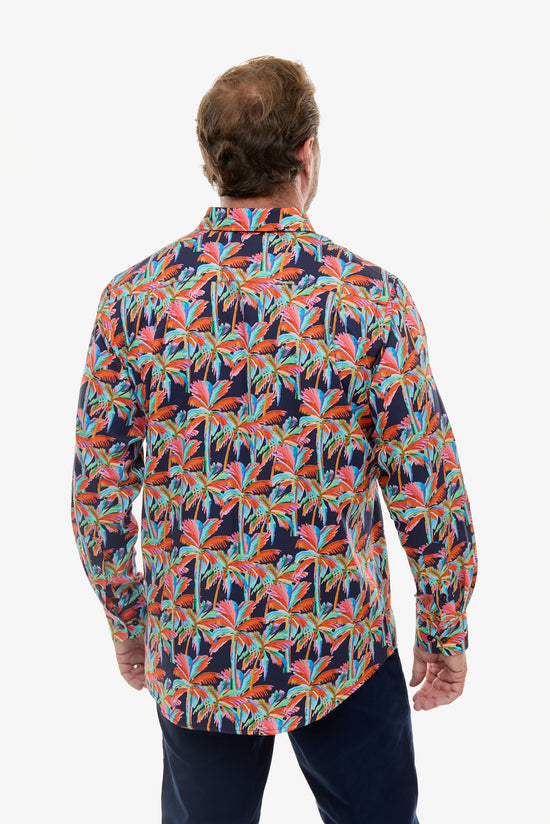 MIDNIGHT PALM SHIRT