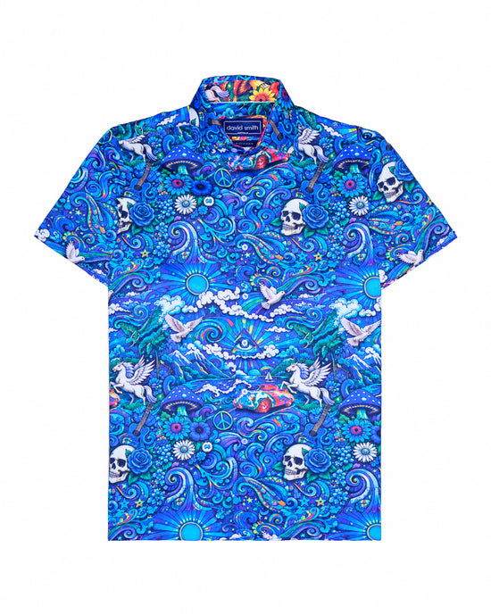 JANICE SHIRT CARRIBEAN SS