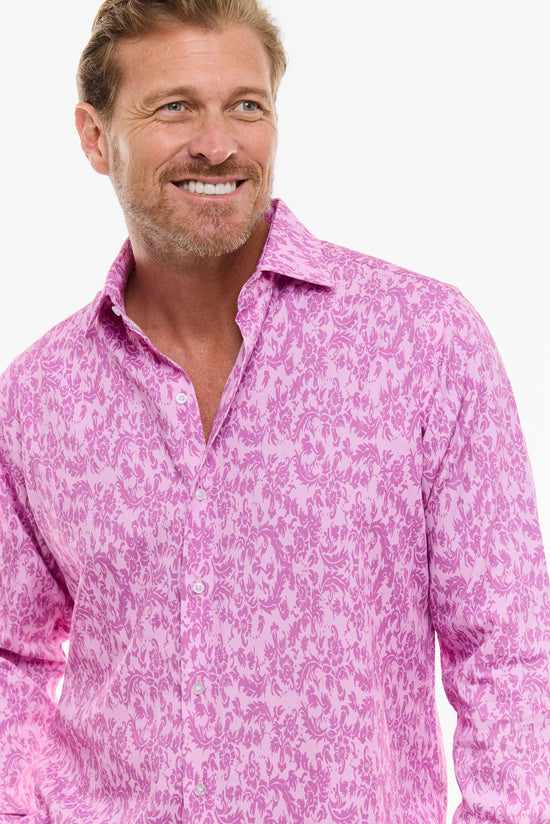 SUBTLE PAISLEY SHIRT LAVENDER