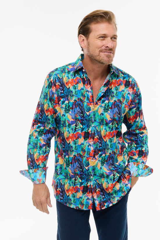CORAL SHIRT MARINE