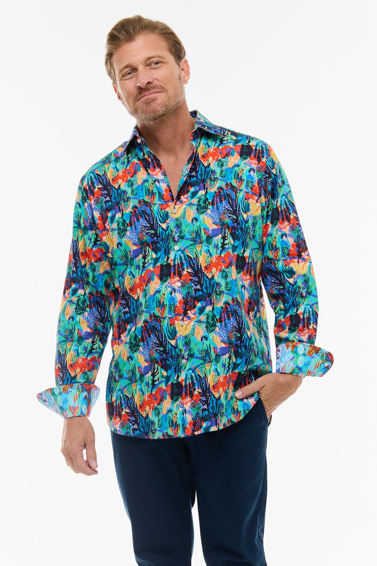 CORAL SHIRT MARINE