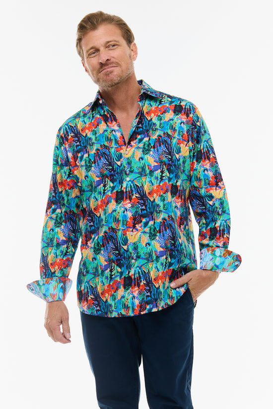 CORAL SHIRT MARINE
