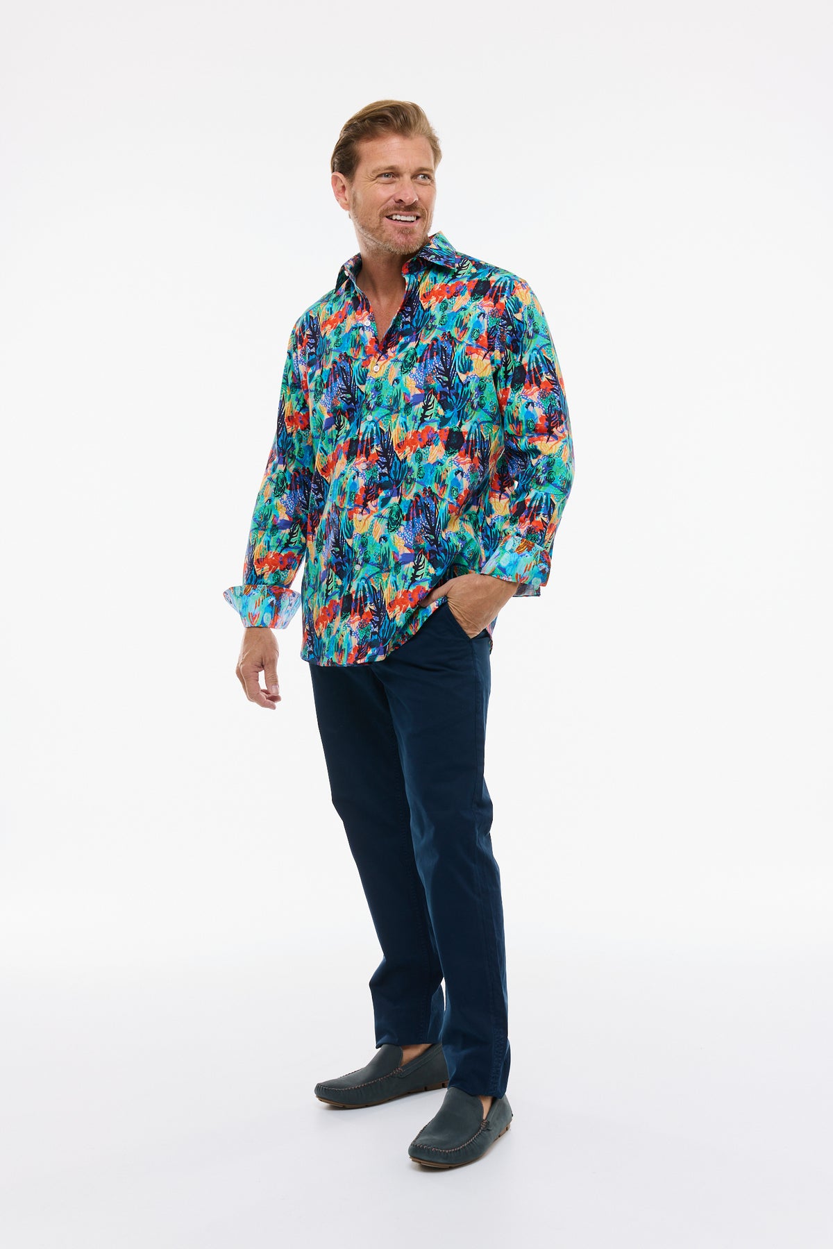 CORAL SHIRT MARINE