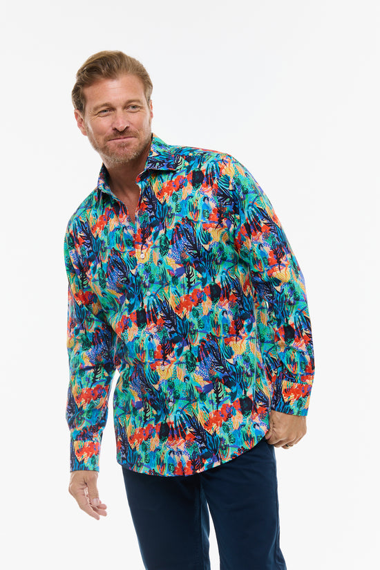 CORAL SHIRT MARINE
