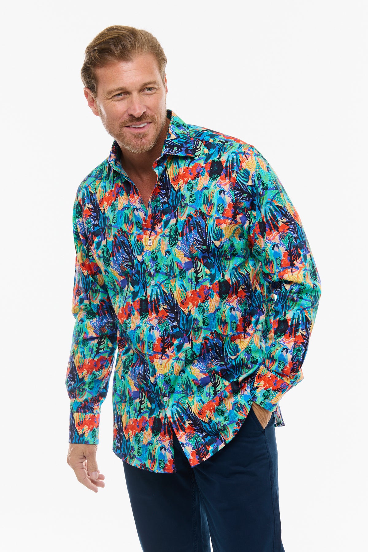 CORAL SHIRT MARINE