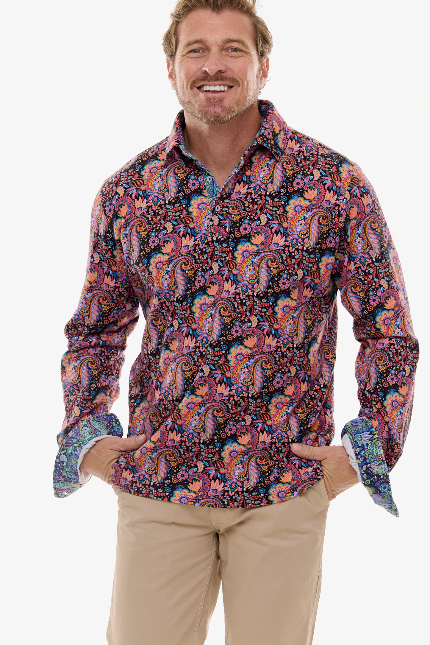 ASPEN POLO SHIRT ELECTRIC