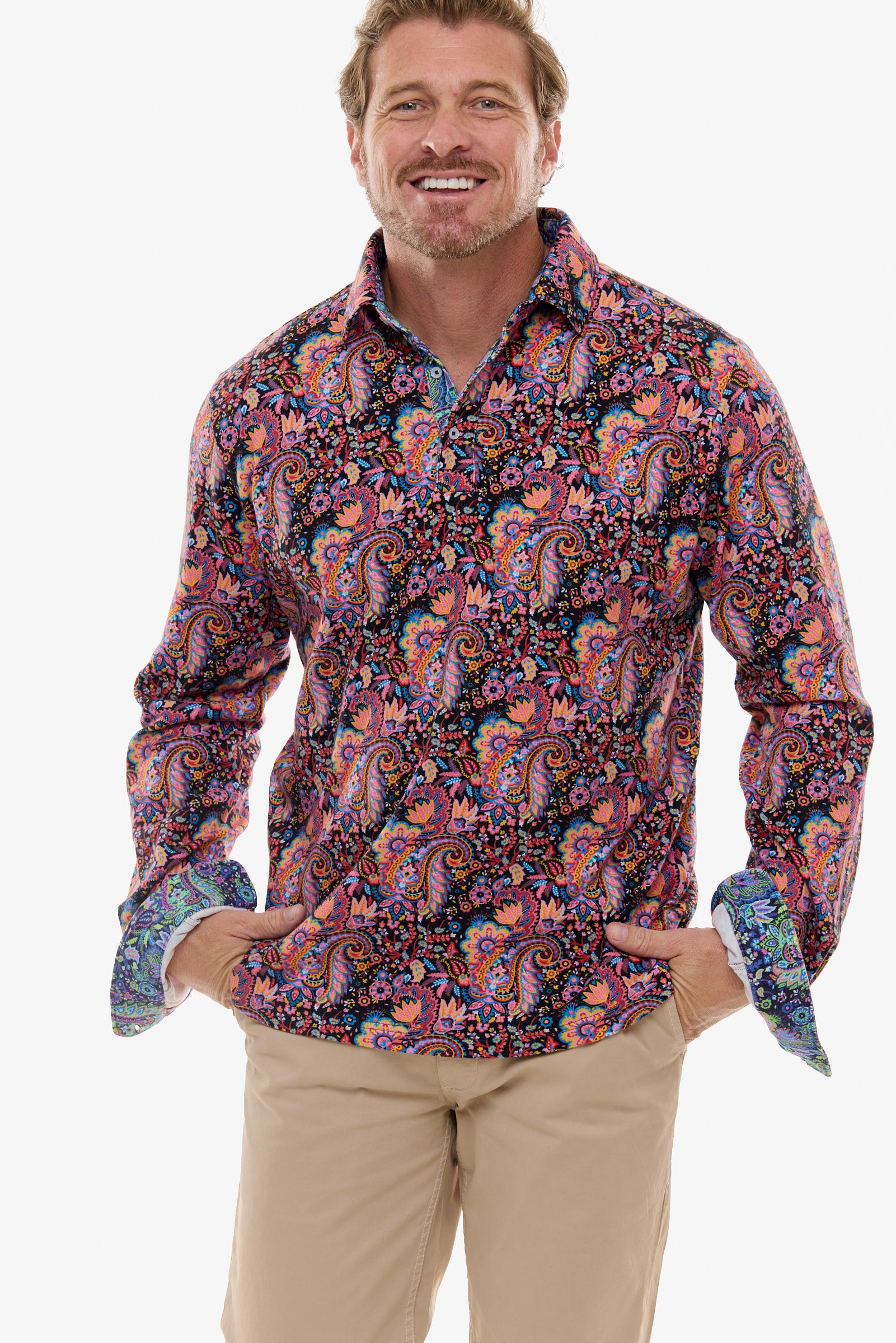 ASPEN POLO SHIRT ELECTRIC