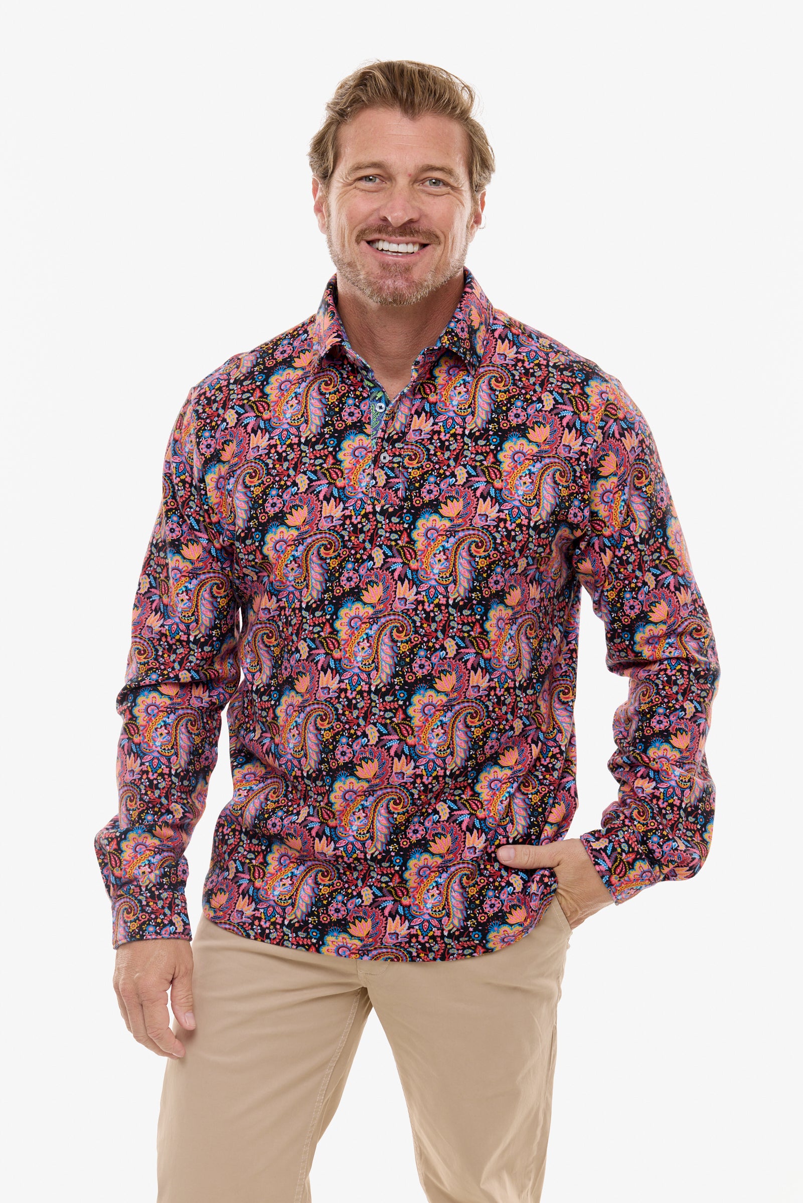 ASPEN POLO SHIRT ELECTRIC