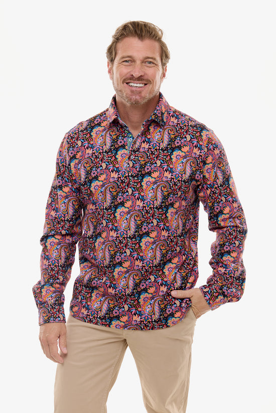 ASPEN POLO SHIRT ELECTRIC