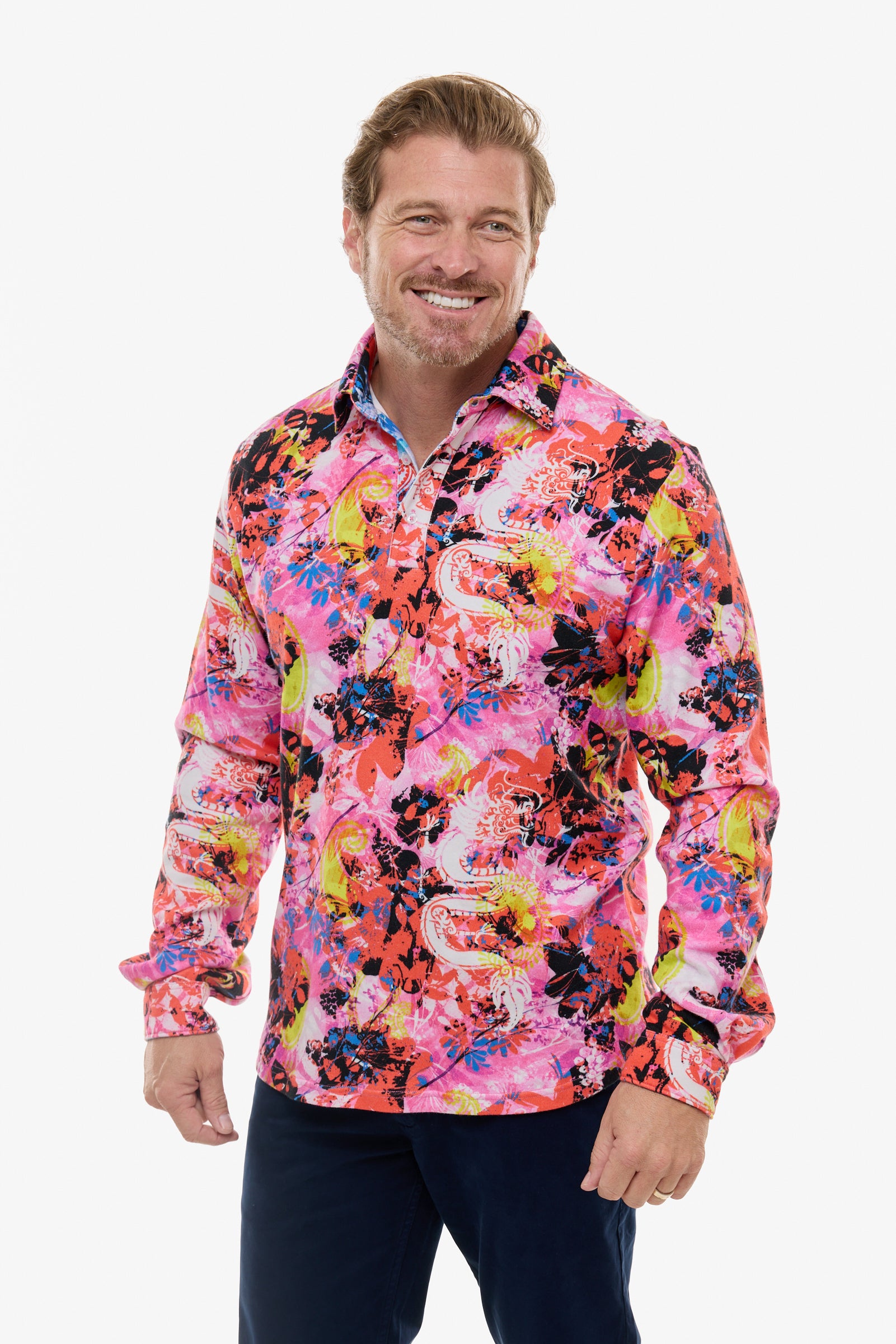ASPEN POLO SHIRT CHERRY