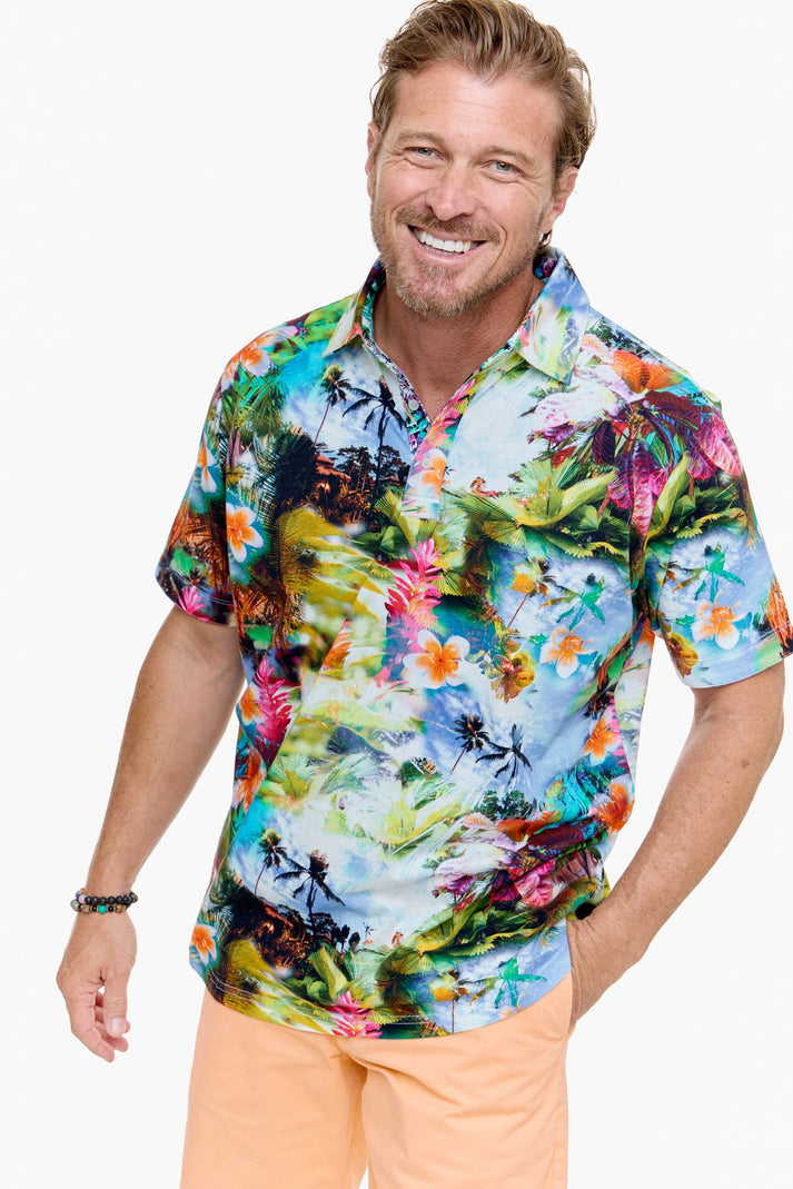 IBIZA POLO SHIRT ALOHA