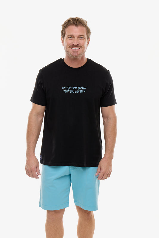 BEST HUMAN T-SHIRT BLACK