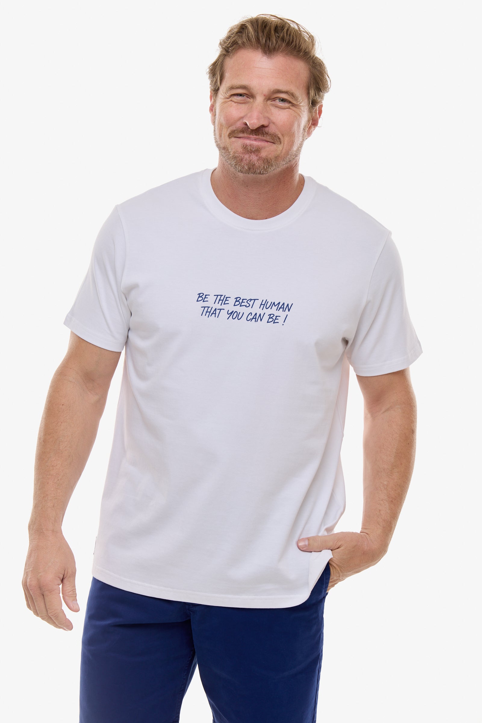 BEST HUMAN T-SHIRT WHITE