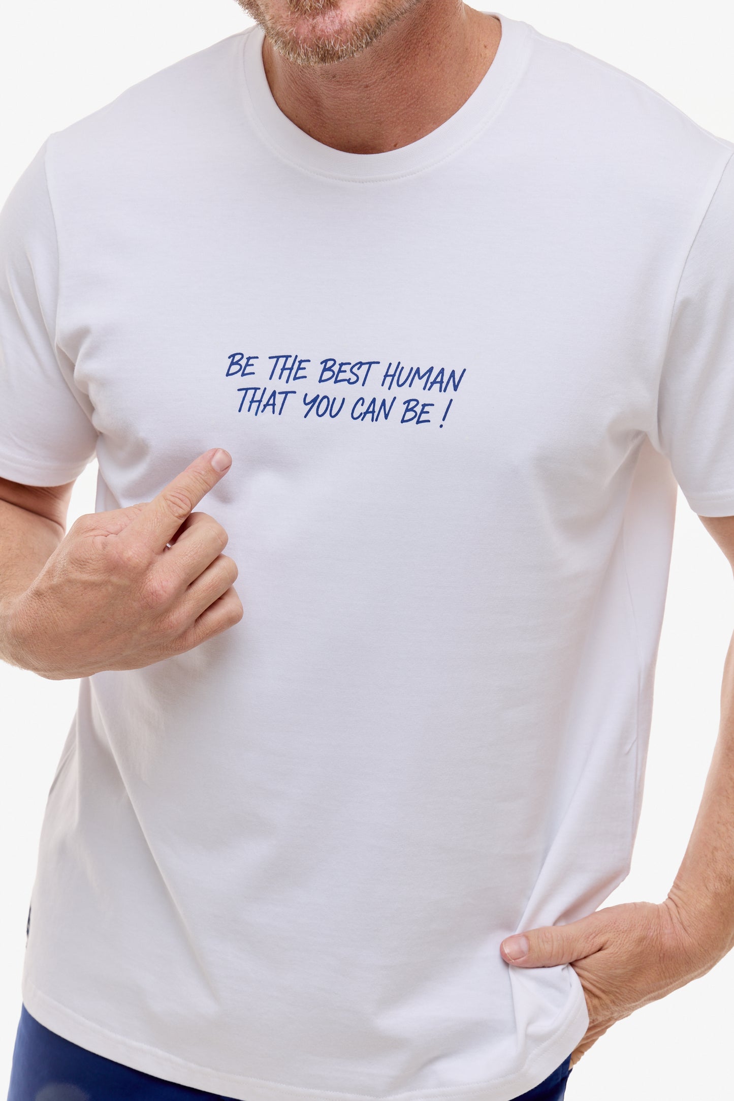 BEST HUMAN T-SHIRT WHITE