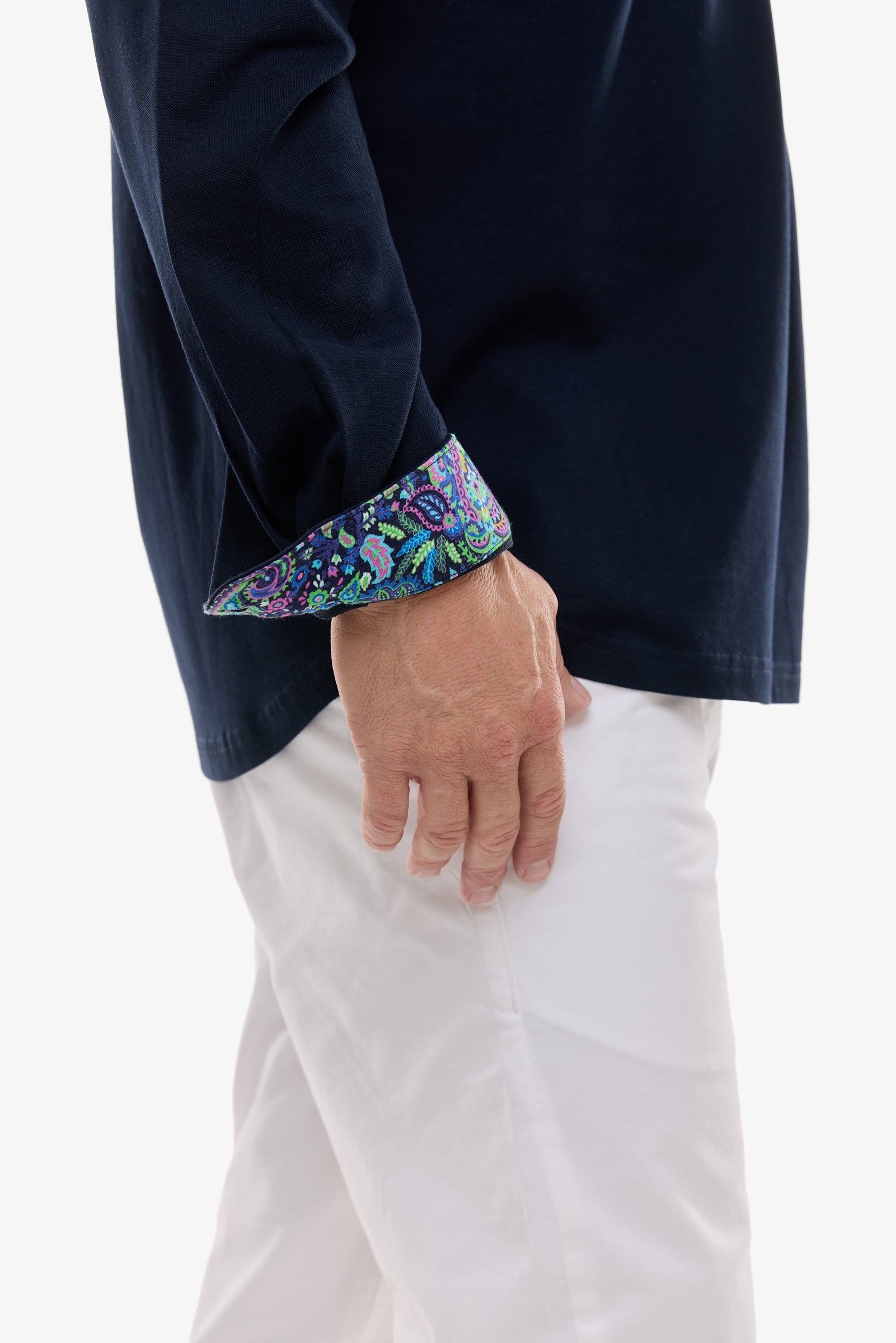 AMALFI POLO INK LONG SLEEVE