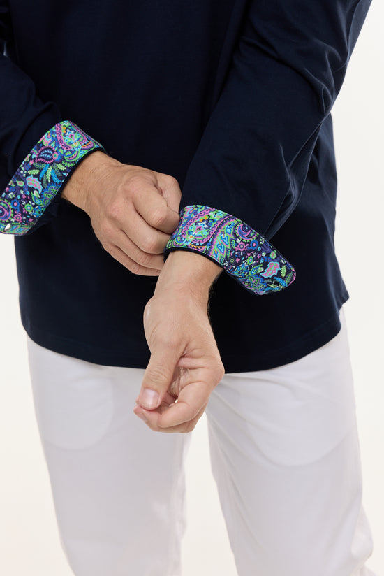 AMALFI POLO INK LONG SLEEVE
