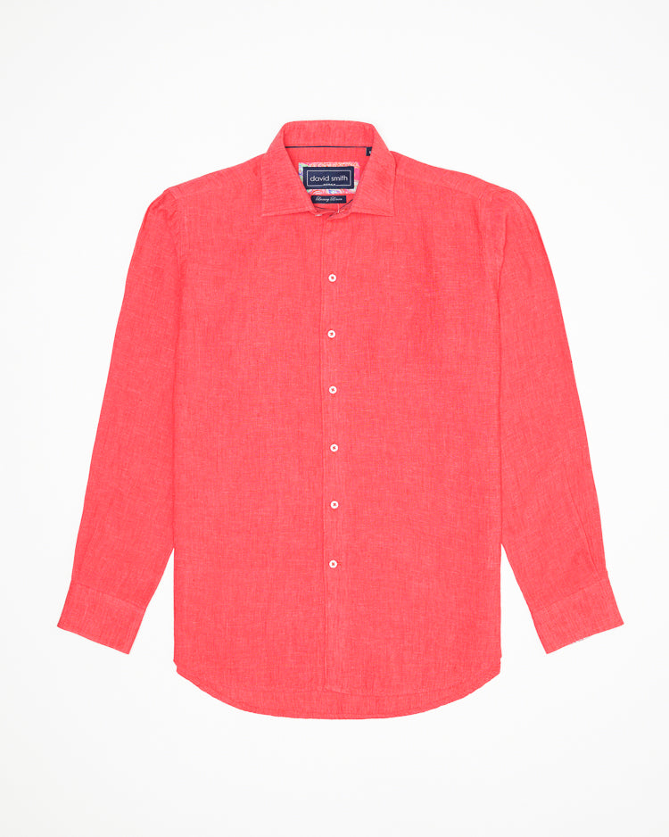 LANIKAI LINEN SHIRT LAVA