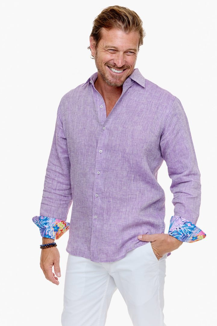 LANIKAI LINEN SHIRT-David Smith Australia