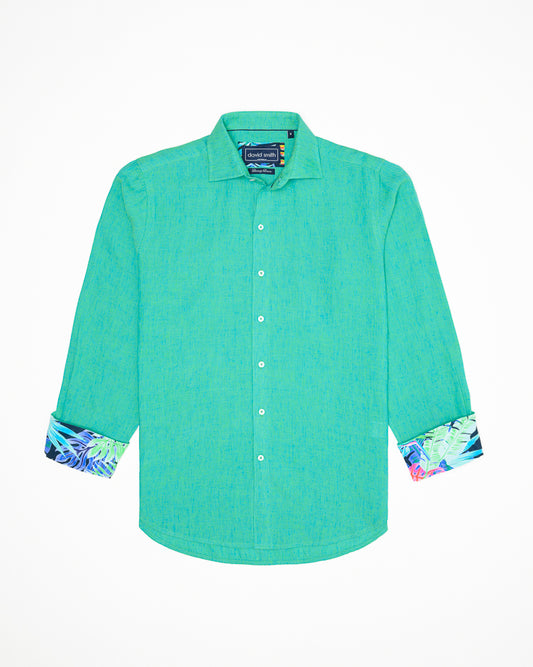 LANIKAI LINEN SHIRT OPAL