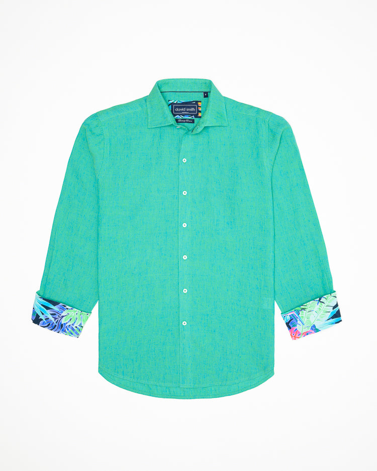 LANIKAI LINEN SHIRT OPAL